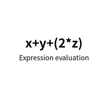 Expression evaluation online calculator