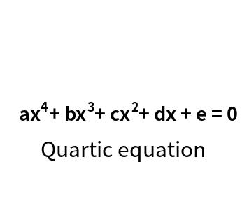 Online solution to the Quartic equation