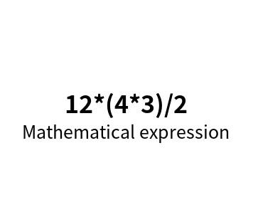 Mathematical expression online calculator