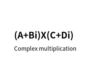 Complex multiplication online calculation