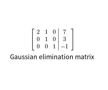 Gaussian elimination matrix online calculator