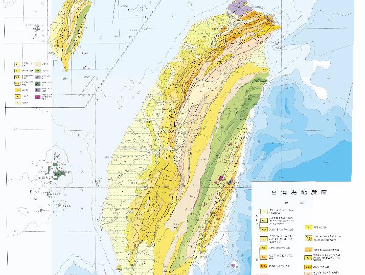 Geological  online map of Taiwan Province of China