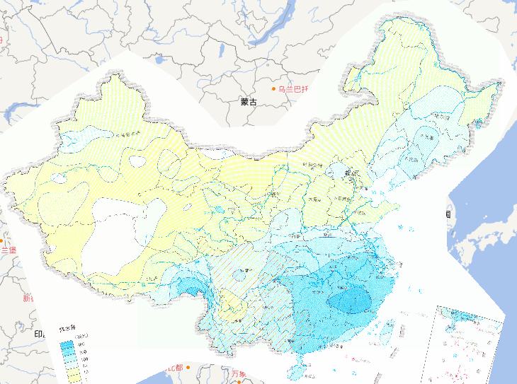 Online map of drought  and precipitation analysis in Southwest China  from March 22 to May 6, 2010