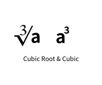 Cubic Root, Cubic Online Calculator