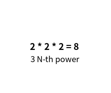 3 N-th power calculator online calculation