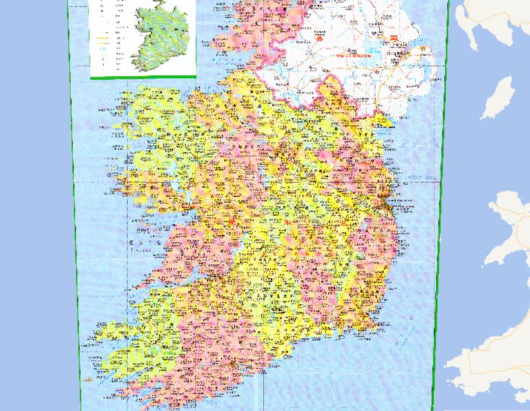 Ireland online map