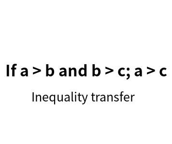 Inequality transfer online calculator