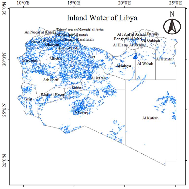 Inland Water of Libya