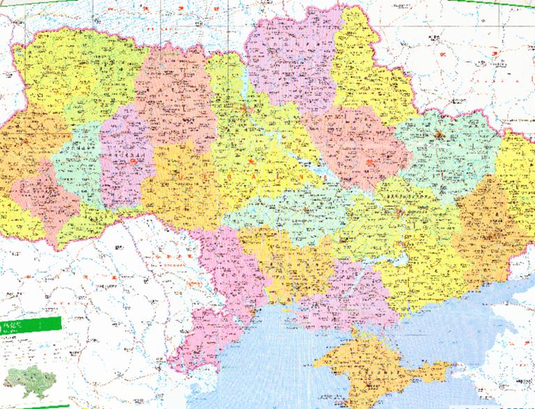 Ukraine online map