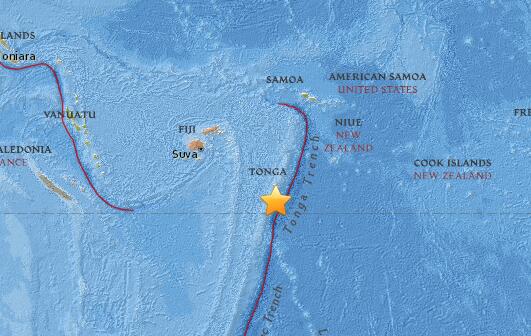 June 20, 2018 Earthquake Information of 119km S of `Ohonua, Tonga