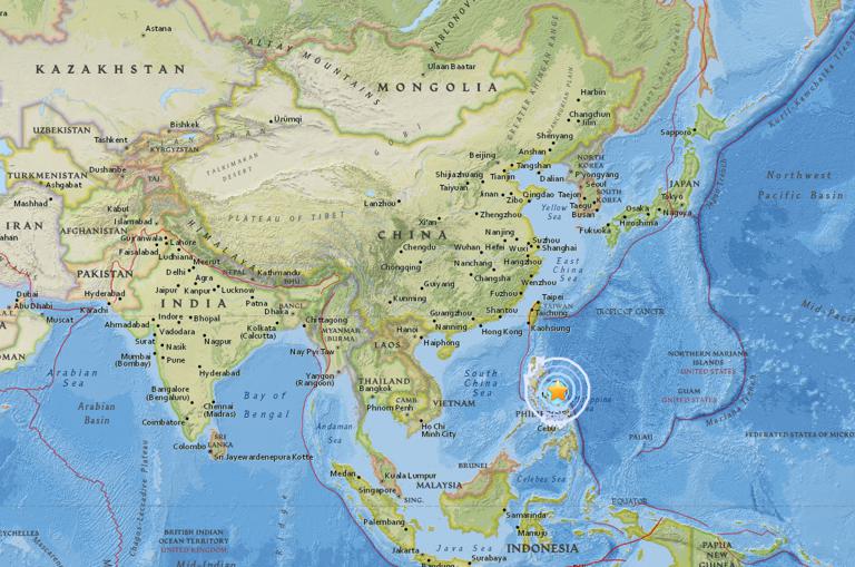 May 5, 2018 Earthquake Information of 56km NNW of Pandan, Philippines