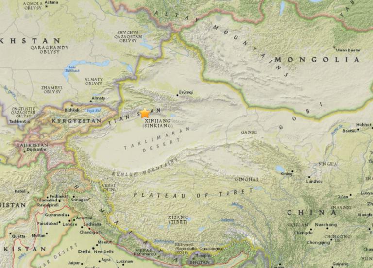 September 16, 2017 Earthquake Information of   Kuqa, China