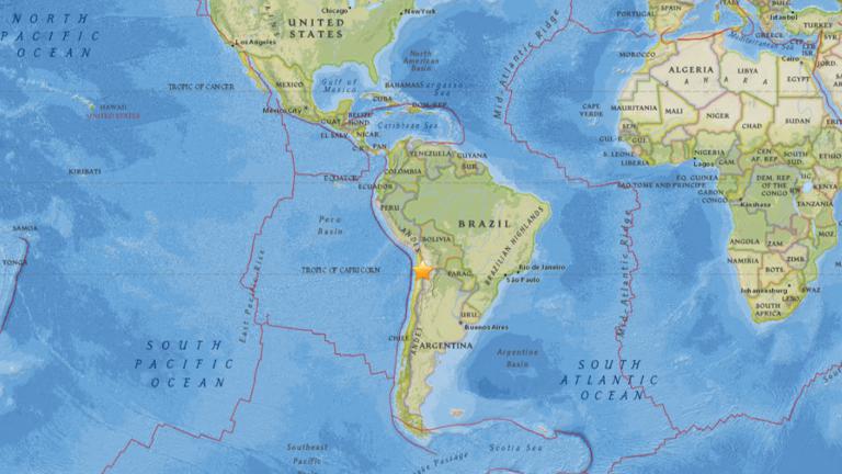 October 5, 2017 Earthquake Information of Calama, Chile