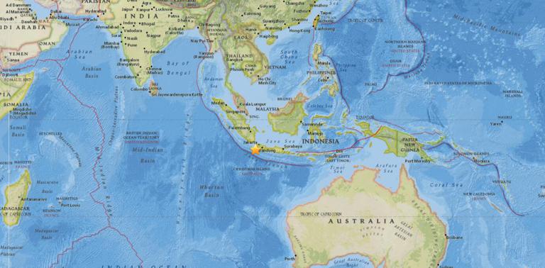 March 19, 2018 Earthquake Information of  55km W of Gunungbatu, Indonesia