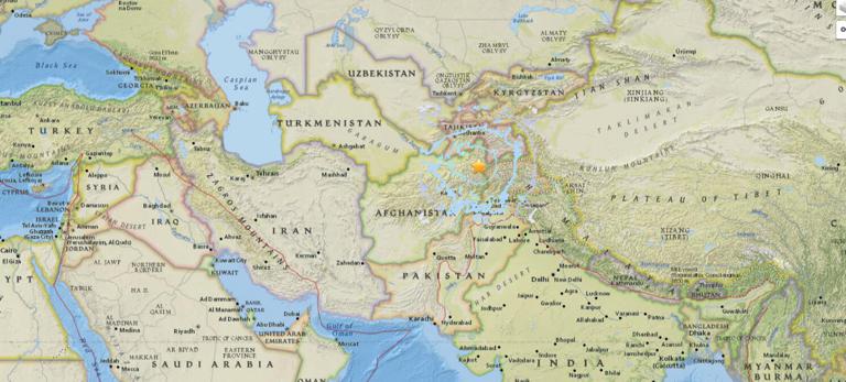 January 31, 2018 Earthquake Information of  35km S of Jarm, Afghanistan