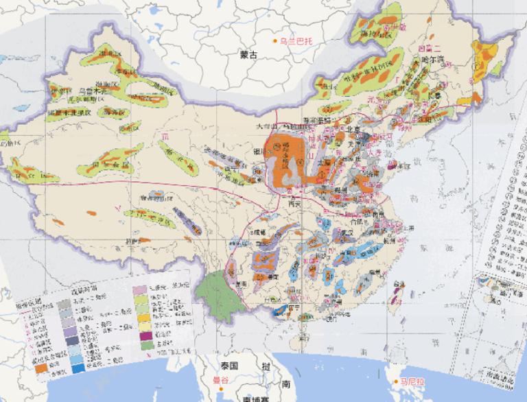 Online map of coal energy distribution in China