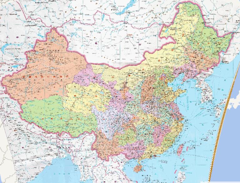 People's Republic of China online map