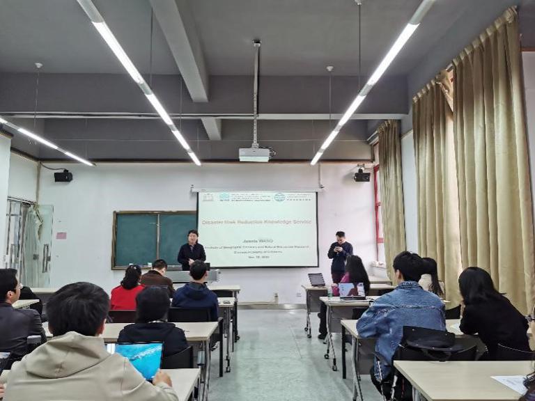 IKCEST Disaster Risk Reduction Knowledge Service Visited Sichuan University-The Hong Kong Polytechnic University Institute for Disaster Management and Reconstruction