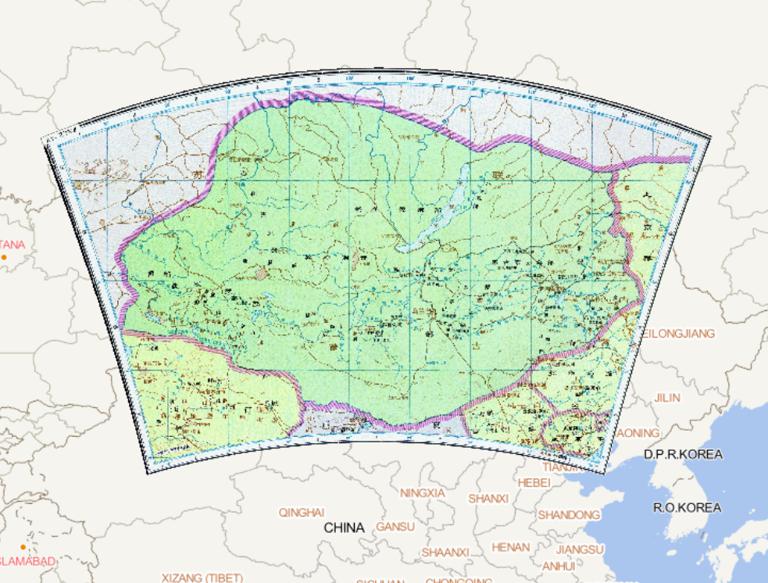 China, the Southern Song Dynasty, Mongolia and other historical maps