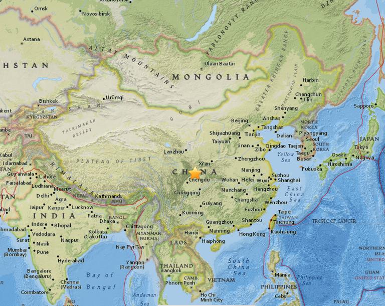 July 16, 2017 Earthquake Information of Xiasi, China