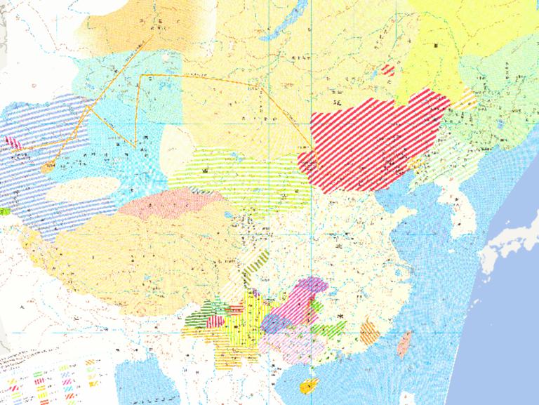 Online Distribution of Migration and Distribution of Minorities in Liao and Northern song dynasty