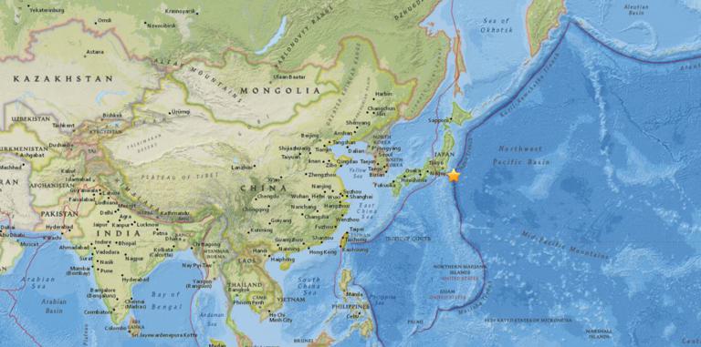 February 24, 2018 Earthquake Information of 147km ESE of Ohara, Japan