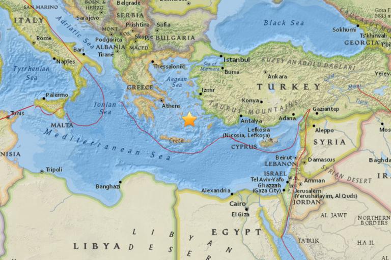 April 10, 2018 Earthquake Information of 22km WNW of Astypalaia, Greece