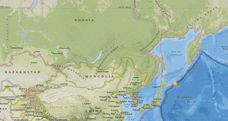 December 14, 2017 Earthquake Information of 177km SE of Kuril'sk, Russia