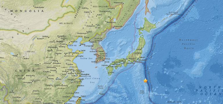 March 5, 2018 Earthquake Information of 299km N of Chichi-shima, Japan