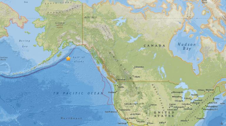 March 27, 2018 Earthquake Information of 269km ESE of Kodiak, Alaska