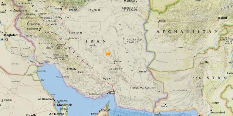 April 21, 2018 Earthquake Information of 50km W of Ravar, Iran