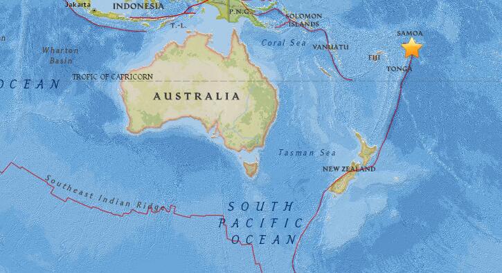 May 18, 2018 Earthquake Information of 125km ENE of Hihifo, Tonga