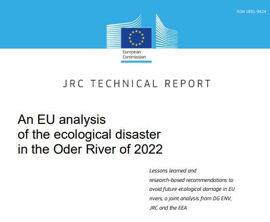 An EU analysis of the ecological disaster in the Oder River of 2022