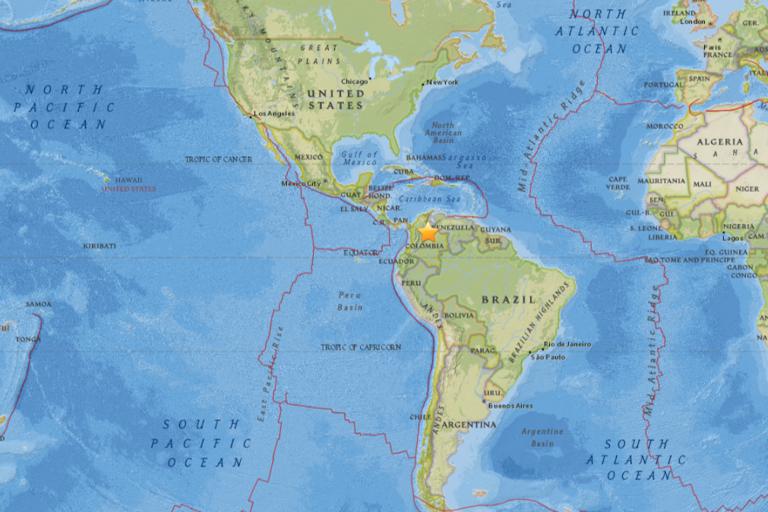 September 4 , 2017 Earthquake Information of Aratoca, Colombia