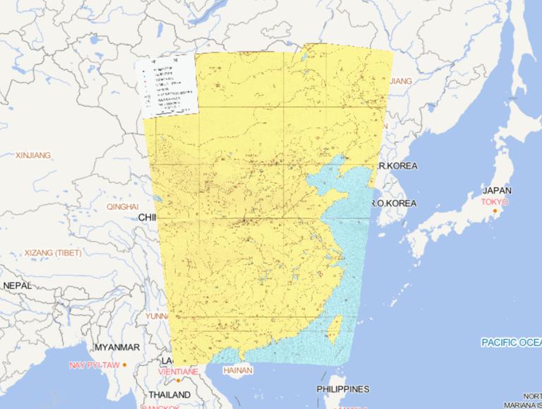 Online Historical Map of the Early Primitive Society Sites (Paleolithic) of the Yellow River and Yangtze River Basins in China