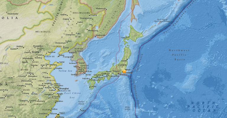 January 5, 2018 Earthquake Information of 10km NW of Ichihara, Japan