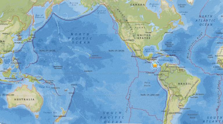 November 13, 2017 Earthquake Information of 16km SE of Jaco, Costa Rica