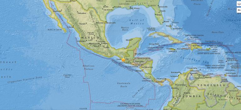 February 10, 2018 Earthquake Information of  18km NE of Huehuetan, Mexico