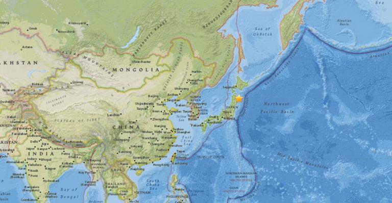 January 27, 2018 Earthquake Information of  64km NNE of Miyako, Japan