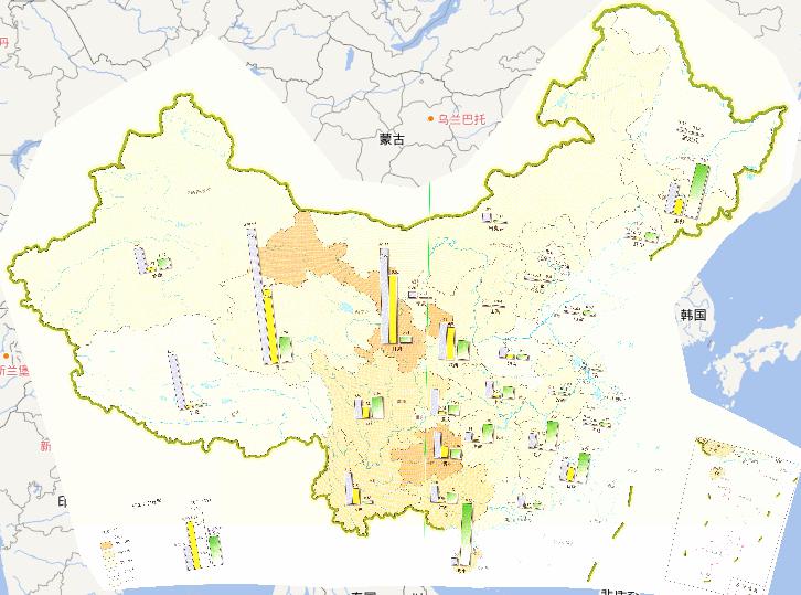 China disaster victims online map(2010)