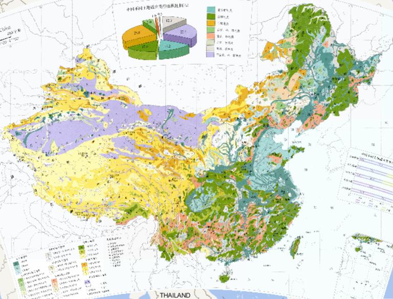 The China land suitability evaluation online maps