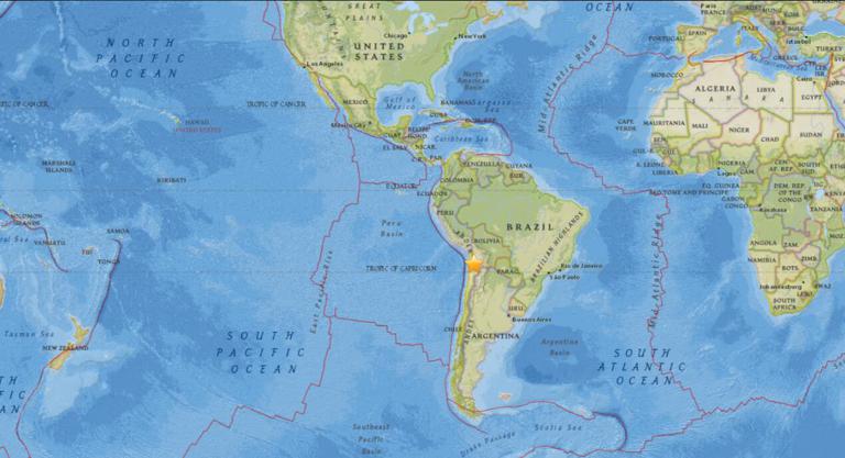 December 21, 2017 Earthquake Information of 149km N of Calama, Chile