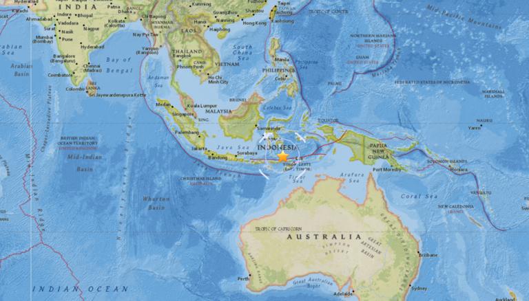 October 24, 2017 Earthquake Information of Palue, Indonesia