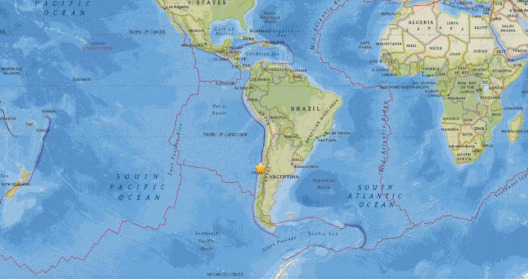 January 21, 2018 Earthquake Information of 78km NNW of Tome, Chile