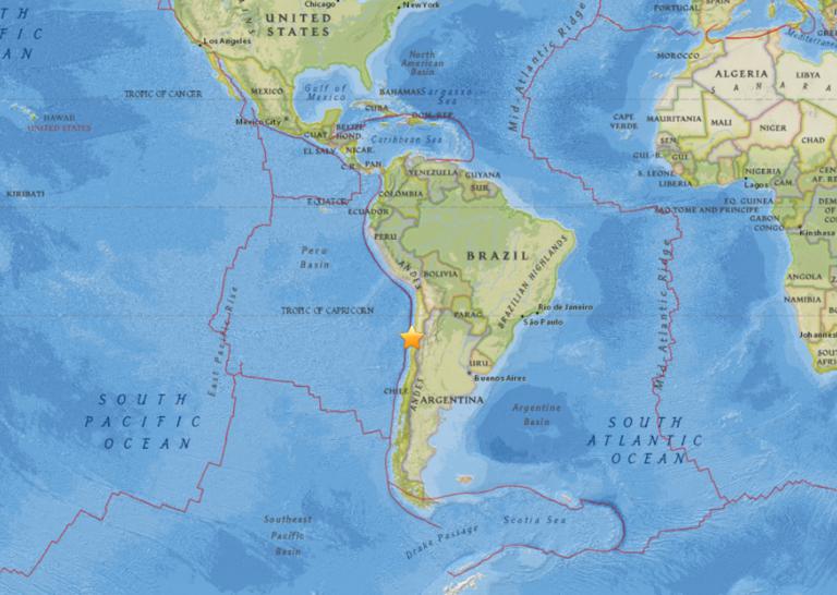 September 24, 2017 Earthquake Information of Vallenar, Chile