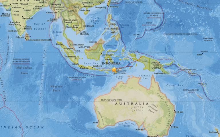 October 9, 2017 Earthquake Information of Duang, Indonesia