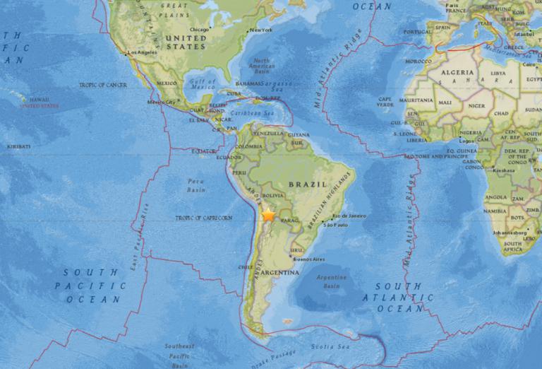 September 26, 2017 Earthquake Information of Atocha, Bolivia