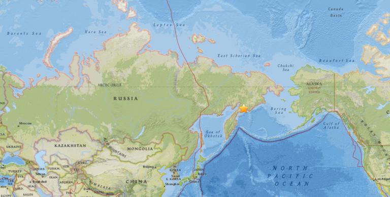 April 6, 2018 Earthquake Information of 81km NNE of Tilichiki, Russia