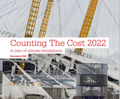 Counting The Cost 2022: A year of climate breakdown (December 2022)