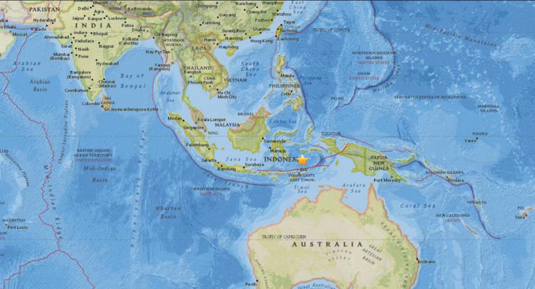 November 28, 2017 Earthquake Information of 196km S of Leksula, Indonesia